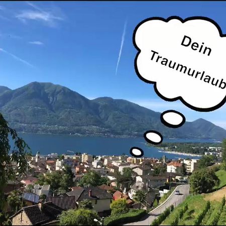 Ferienwohnung Casa Sibylle Bei Locarno Exterior foto