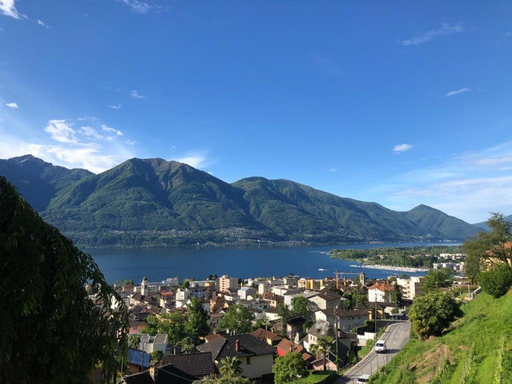 Ferienwohnung Casa Sibylle Bei Locarno Exterior foto