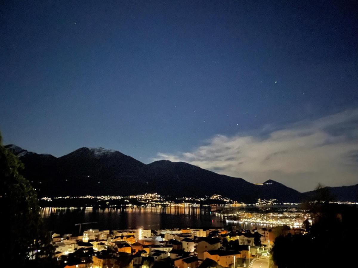 Ferienwohnung Casa Sibylle Bei Locarno Exterior foto